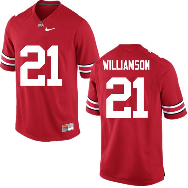 Ohio State Buckeyes #21 Marcus Williamson Men Official Jersey Red OSU83228